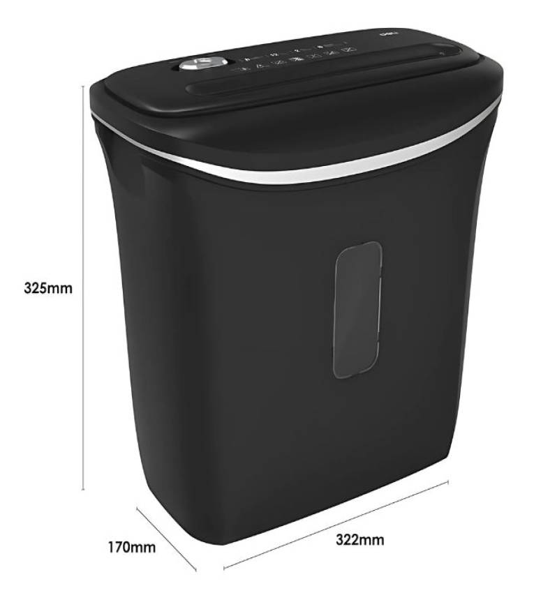 Deli 9945 Destructeur de Papier 12L - Sécurité Maximale pour Vos Documents